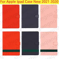 Para Apple iPad Air4 Case Pro 11 2021 Cases PRO 12 9 2022 Mini 6 Air 10.2 8th Generation Séptima 9ª portada de silicona de lujo Flores de cuero Flores rosa casual