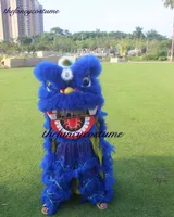 Ages 2-5 New style 12inch Lion Dance Mascot Costume Kid size Cartoon Pure Wool Props Sub Play Funny Parade Outfit Dress Sport Chinese Culture Traditional Party