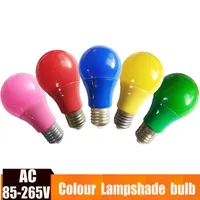 Lampor E27 Färgrik Globe Glödlampa LED Bar 5W 7W 9W Red Blue Green Yellow Pink Lampara Bombillas för KTV Party Lighting