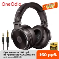 Oneodio Pro-50 Wired Studio Headphones Stereo Professional DJ Headphone with Microphone Over Ear Monitor Earphones Bass Headsets