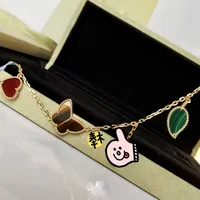 Classic jewelry New Luxury Designers New lucky Bracelet Butterfly Bracelet 925 Sterling Silver 18K Rose Gold jewelry