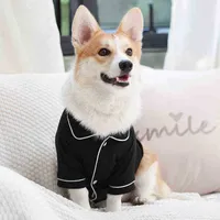Vêtements de chat minces et de chien de printemps / d'été Mignon Pet Life Fournitures Pyjamas pour Teddy Schnauzer Petit Dog