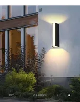 LED Outdoor Wall Garden Corridor Halleway Treppen Villa Säulen Doppelleuchten Sconce Terrance Lamps