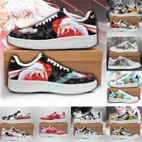 21SS Dostosuj buty anime kreskówka 3D Painte DIY Low Sports Sneakers for Youth Mens Damens Girls Home Outdoor Custom Made 36-46
