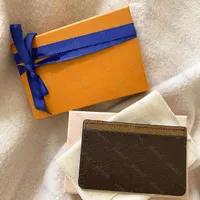 Högsta kvalitet äkta läder handväska korthållare Luxurys designer plånbok män gratis kvinnoinnehavare faishion mynt svart lammskinn mini plånböcker Key Pocket Interior Slot