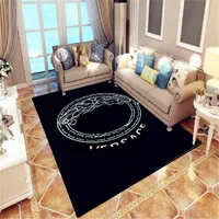 Moderne geometrische patroon 3D-designer tapijten voor woonkamer slaapkamer tafelveld tapijt en tapijt antislip rechthoekige vloermat