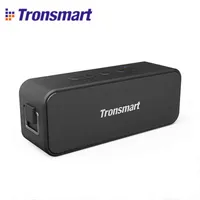 Original Tronsmart T2 Plus Bluetooth 5.0 Haut-parleur 24h Colonne 20W Haut-parleur portable IPX7 Soundbar avec assistant vocal H1111