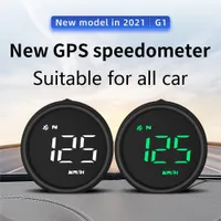Car G1 HUD Head-Up Display Universal Car-Styling Overspeed Warning MPH KM h Speed Speedometer Smart Digital Auto Diagnostic Tool