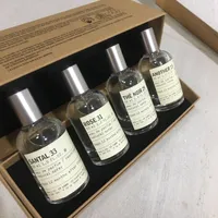 Latest For Christmas Gift makeup Neutral perfume set Le Labo Another 13 Santal 33 BERAMOTE 22 THE NOIR 29 ROSE31 4pcs*30ml fragrance free ship