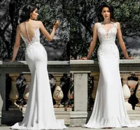 맞춤형 인어 레이스 드레스 웨딩 파티 2021 아플리케 가운 우아한 얼룩 신부 드레스 Vestido de Noiva Curto 캐주얼