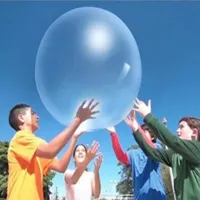 Сторона украшения летние дети подарок день рождения детский открытый мягкий воздух наполненный водой пузырь мяч надувные игрушки веселые игры воздушный шар