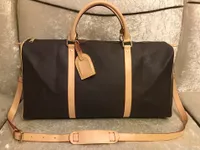 Klassieke luxe ontwerper vrouwen reizen tas portemonnee handtassen Carry onall Bandouliere mannen Classics Duffel Bags Rolling SoftGeside Koffer Bagage Set Gratis schip 45/50/55 cm