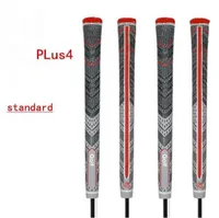 2021 Nowe Gray / Red Golf Grips Plus 4 MultiCompound Standardowy rozmiar / średniej
