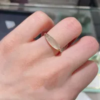 Mode Agete Ocean Collection Natural Grape Stone Ring Vergulde Real 925 Sterling zilveren ringen
