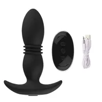 NXY anaal speelgoed vibrator butt plug voor mannen prostaat massager masturbators vrouw gay dildo anale vibrators stretching apparaten sex shop speelgoed 1213