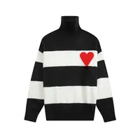 Paris Jul Designers Sweaters Mens Pullover Hoodie Långärmad tröja Tröja Broderi Knitwear Tryckt Brev Man Kvinnor Höst Vinter Kläder S-XL
