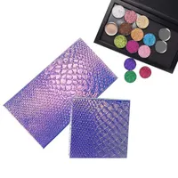Sombra de ojos DIY Color Cambio de color Escala de pescado Vacío Paleta de sombra de ojos Maquillaje magnético Caja de recarga