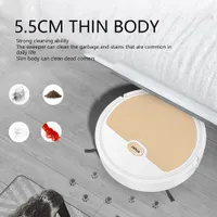 3 in 1 Smart sweeping Robot Vacuum Cleaners USB charging mini cleaning machine sweeping suction and moppings