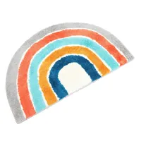 Ковры 1PC Rainbow Door Mat Cartoon Cartoon Antive Skid Mailmove Carpet