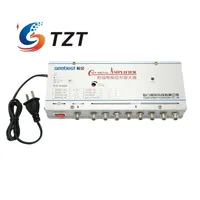 TZT SB-1030M8 8ウェイCATVシグナルアンプSATケーブルTVアンプスプリッタブースター30DB 211011