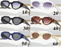 작은 정사각형 새 선글라스 남성 여성들은 음영을 운전하는 남성 태양 안경 빈티지 여행 낚시 클래식 아이웨어 6 색 10pcs 빠른 배