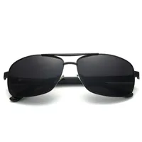 نظارات شمسية ماركة للرجال مصمم معدني مربع نظارات قيادة النظارات الأشعة فوق البنفسجية حماية النظارات gafas de sol 0141