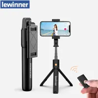 Samsung / Huawei H1106のためのiPhoneのための1つの無線Bluetooth Selfieスティック小型三脚伸縮性のモノポッドユニバーサルのLewinner K07 3