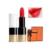 Epack Satin Lipstick Rouge Lipstick أحمر الشفاه صنع في إيطاليا 3.5g Rouge A Levres Mat 8 اللون مع حقيبة يد دروبشيبينغ 18 ألوان أعلى جودة