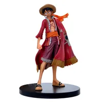 Yutong One Piece Luffy Theatrical Edition 15th Yıldönümü Action Figure Juguetes Anime Rakamlar Model Oyuncaklar Çocuklar Için Noel Hediyesi 17 cm