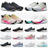 New Zoom X Pegasus 37 Turbo shoes Barely Grey Hot Punch Black White sneakers ShangHai Chaussures Men Women foams Trainers