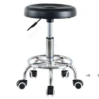 Hydraulic Adjustable Salon Stool Swivel Rolling Tattoo Chair SPA Massage Commercial Furniture sea shipping DAT314