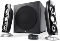 Stereo-Lautsprechersystem mit 6,5 "Subwoofer-Steuerungs-Pod - Computer-Home-Audio-Set mit 3,5-mm-AUX-Eingang für Mobiltelefon