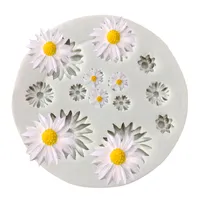 Daisy Wild Chrysanthemum Flower Shape Silicone Mold Baking Mold Fondant Cake Decorating Tools Resin Mould 20220221 Q2