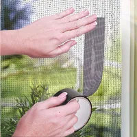 Tela da janela Reparação do kit de porta fita adesiva forte adesivo duradouro cobertura de fibra de vidro adesivos de malha