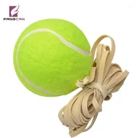 2 stks / partij Fangcan FCA-03 Training Tennisbal met Geel Vierkant Elastisch Touw 1.3M Rebounce Single