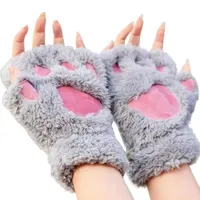 Five Fingers Gloves Women Winter Wrist Arm Warmer Knitted Keyboard Long Fingerless Mitten High Quality Travel Windproof Guantes