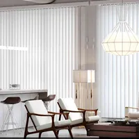 Cortina pendurada cortina vertical vertical venetian cego tela decorativa pórtico sombreamento de qualidade escritório