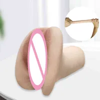 3D Pocket Real Pussy Artificiale Vagina Maschio Maschio Masturbatori Tazza Silicone Vagina Masturbatore Sexy Toys Toys For Men Shop