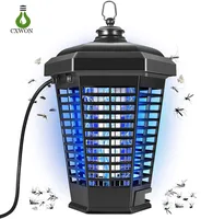 Lampe de moustique électronique 18W 4200W étanche UV Fly Fly Insect Repeller intérieure Home Home Cour arrière Jardin Night Catch Mosquitos LED Trap Light
