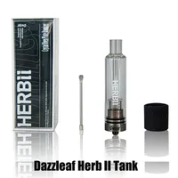 Authentic Dazzleaf Crystal Herb II Atomizer 0.3ohm 55-65 Watts Replacement Coil HerbII Core Head Tank For Vaporizer 2 Vape Wax Kit 100% a32