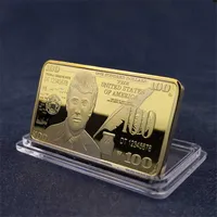 패션 아트 트럼프 기념 동전 미국 대통령 선거 공급 금속 공예 시리즈 장식 도매