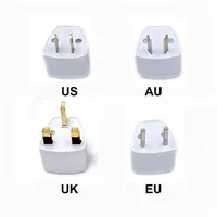 Universal Travel Charger Adapter US AU EU UK Plug Wall AC Power Adaptor Socket Convertera19a48a12a29