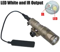 SF التكتيكية M300V-IR الكشفية ضوء بندقية الخفيفة أدت بيضاء و ir الإخراج الظلام الأرض