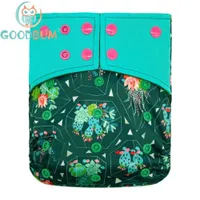 Goodbum Cactus Diaper Washable Reusable Cloth 1PC Adjustable Bamboo Charcoal Baby H0830 H0906