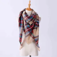 New triangular scarf imitation cashmere warm scarf air conditioning shawl men&#039;s and women&#039;s fashion