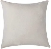 空白の昇華プレーン黄麻布の枕ケース18x18インチ白コットンリネンクッションカバーDIYホームソファースローピローケース