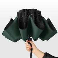 Şemsiye Baskı Kumaş Otomatik Şemsiye Yağmur Kadınlar Sevimli Açık Rüzgar Geçirmez Bayanlar Katlanabilir Paraguas Plegable Ev PARASOL EA60YS