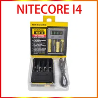 Brand New Original Nitecore I4 carregador capaz de carregar 4 baterias simultaneamente em estoque