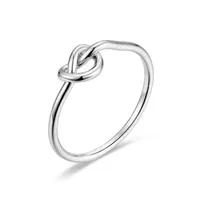Trouwringen 10PSC 925 Sterling Zilver Gepersonaliseerde Liefde Heartbeat Ring voor Dames Minnaar Dating Engagement Sieraden Hoge Kwaliteit Gift