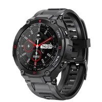 2021 Yeni K22 Akıllı İzle Erkekler Spor Spor Bluetooth Çağrı Çok İşlevli Müzik Kontrolü Çalar Saat Hatırlatma Smartwatch Telefon için